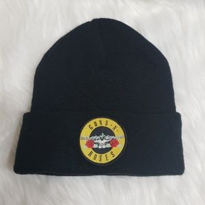 Guns N Roses black beanie